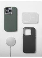 Premium Leather iPhone Case with Camera Protection and MagSafe