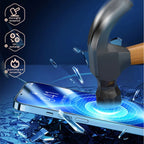 Privacy Glass Screen Protector For iPhone, Scratch Resistant, 3-Pack