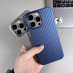 Premium Armor Stripe Case for iPhone – Shockproof, Slim & Matte